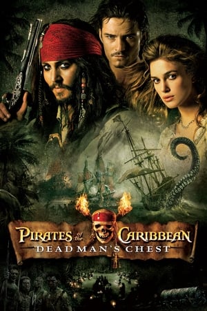 Pirates of the Caribbean Dead Man's Chest (2006) 100mb Hindi Dual Audio movie Hevc BRRip Download